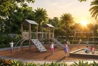 Kids’ Play Area at PS Aroha